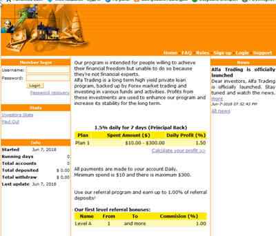 Alfa Trading screenshot