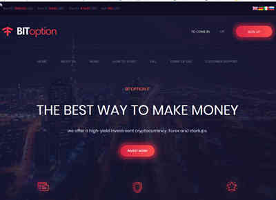 Bitoption screenshot