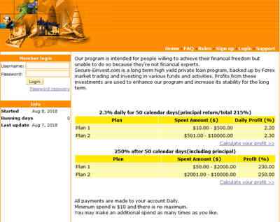 Secure-Einvest screenshot