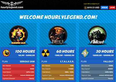 Hourlylegend screenshot