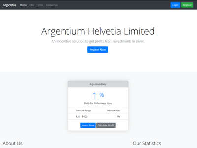 Argentium Helvetia Limited screenshot