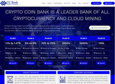 Crypto Coins Bank - cc-bank.info