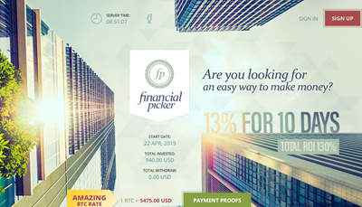 Financial Picker screenshot