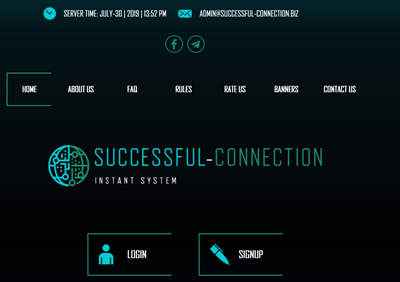SUCCESSFUL CONNECTION screenshot