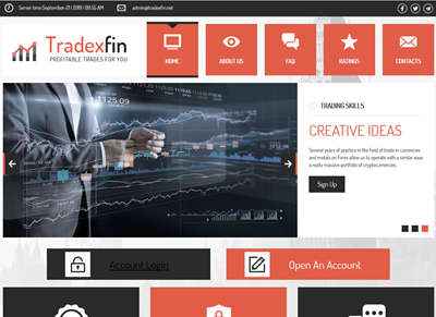 TRADEX FIN screenshot