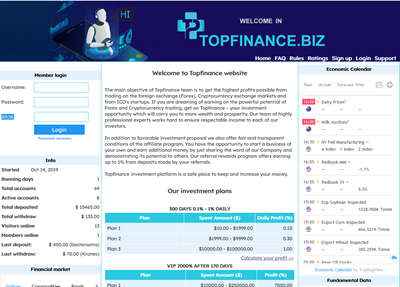 Topfinance screenshot