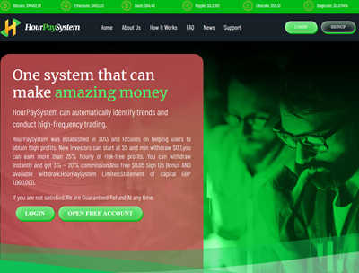 Hour Pay System LTD. - hourpaysystem.com 8887