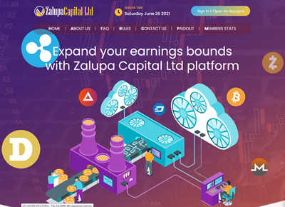 Zalupa Capital Ltd screenshot