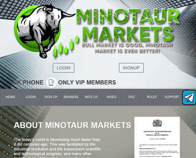 MINOTAUR MARKETS LTD - minotaur-markets.com 9025