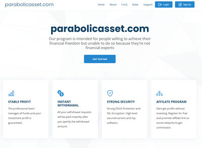 Parabolic Asset screenshot